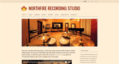 Desktop Screenshot of northfirerecording.com